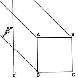 civil-engineering-drawing-questions-answers-projection-oblique-q1