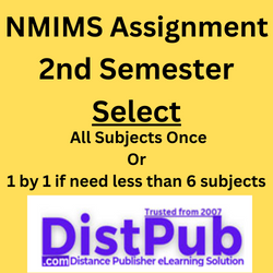 NMIMS Solved Assignment 2nd semester