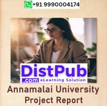 Annamalai University Project Report
