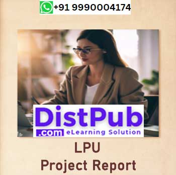 LPU (Lovely Professional University) Project Report