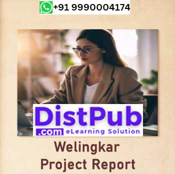 Welingkar Project Report