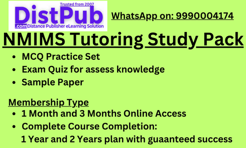 NMIMS Online MCQ Set - Exam Quiz and Sample paper