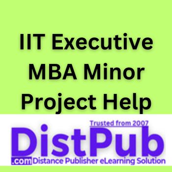 IIT Executive MBA Mini Project Report Help